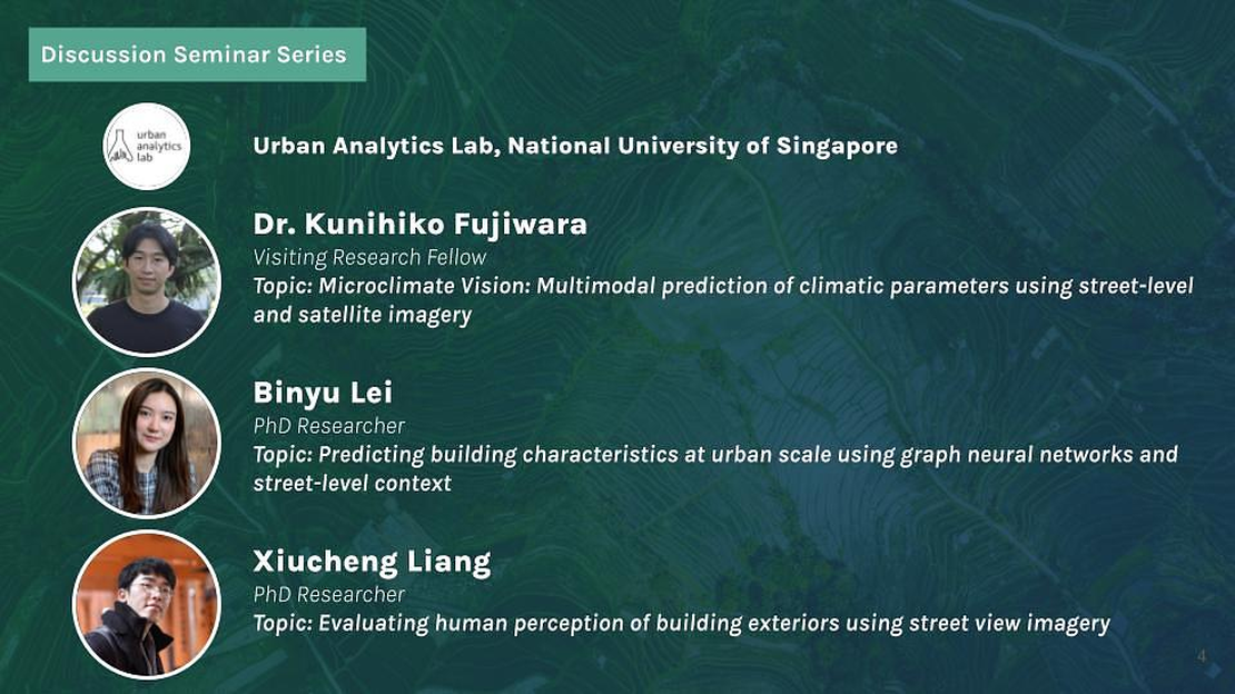 Talk: Climate Change AI Discussion Seminar: Multimodal AI Approaches for Urban Microclimate Prediction and Building Analysis